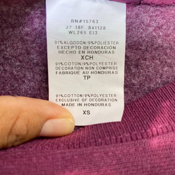 Champion Sweatshirt Tie - Dye Berry Crew Neck - Picture 9 of 9